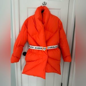SOLD!!! Khrisjoy authentic Italian feather super warm puffer